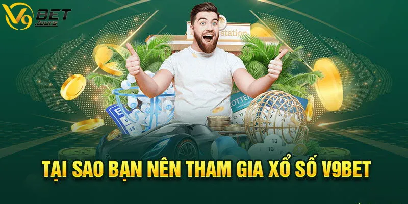 Đánh giá ưu điểm của sảnh cược xổ số V9bet